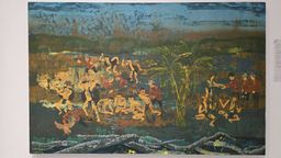 Exhibition view of ‘Simulation & Abor Wars’ at Arthshila Kochi.