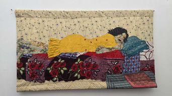 Exhibition view of ‘Thinking Threads’ at Arthshila Kochi.