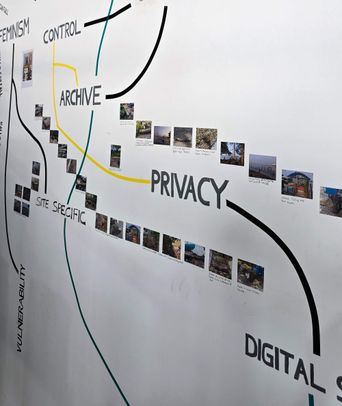 Exhibition view of ‘The Panopticon’ at VKL Warehouse, Kochi-Muziris Biennale 2025–26.
