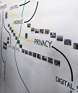 Exhibition view of ‘The Panopticon’ at VKL Warehouse, Kochi-Muziris Biennale 2025–26.