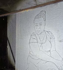 Exhibition view of ‘In(visible)habiting’ at BMS Warehouse, Kochi-Muziris Biennale 2025–26.