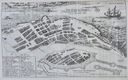 Reproduction of a 1672 engraved map titled 'The City of Cochin', from Baldaeus.