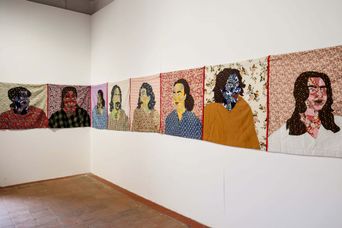 Exhibition view at David Hall Art Gallery, Fort Kochi, Kochi-Muziris Biennale 2025–26.