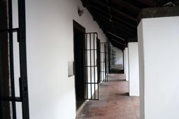 At the Jail of Freedom Struggle, Fort Kochi, a Biennale exhibition venue.