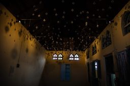 Exhibition view, Kochi-Muziris Biennale 2025–26, Mattancherry.