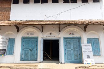 Exhibition view, Kochi-Muziris Biennale 2025–26, Mattancherry.