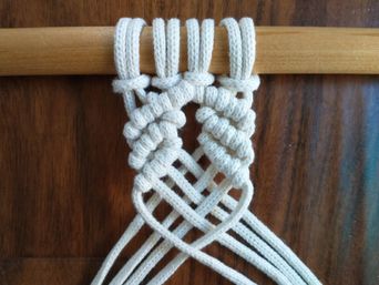 From a macramé workshop at Artiko.tales, Mattancherry.