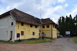 At Mattancherry Palace, the Portuguese-built palace with Ramayana murals.