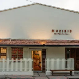 Exterior of Muziris Contemporary gallery in Jew Town, Mattancherry.