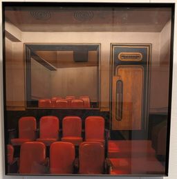 Inside the Viewing Room at Muziris Contemporary gallery, Mattancherry.