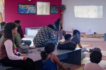 From the Mobile Stories workshop at Bastion Bungalow, Fort Kochi.