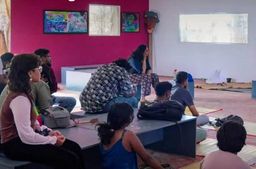 From the Mobile Stories workshop at Bastion Bungalow, Fort Kochi.