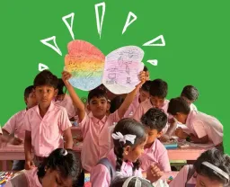 From a children’s exhibition and workshop at aikyam space, Mattancherry.