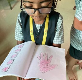 From a children’s exhibition and workshop at aikyam space, Mattancherry.