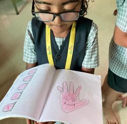 From a children’s exhibition and workshop at aikyam space, Mattancherry.