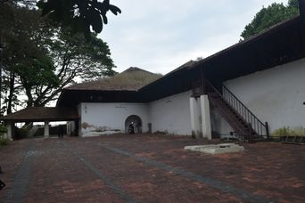 Bastion Bungalow side view, Fort Kochi. Photograph taken on 16 September 2018.