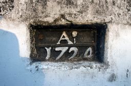 Plaque at the entrance of Dutch Cemetery, Fort Kochi. Photograph taken on 25 March 2025.