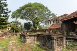 Dutch Cemetery in Fort Kochi, Kochi. Photograph taken on 27 March 2025.