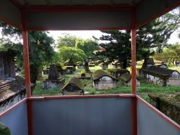 Dutch Cemetery in Fort Kochi, Kochi. Photograph taken on 10 September 2023.
