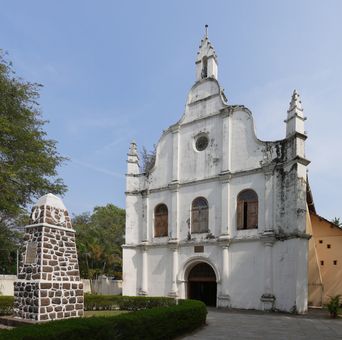 Fort Kochi, Kerala - Frontside of St. Francis Church