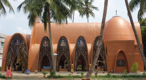 St George Orthodox Koonan Kurish Old Syrian Church at Mattancherry, Kochi. Photograph taken on 3 April 2017.