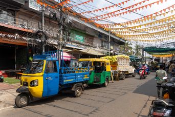 Mattancherry - Jew Town - Fruit Stalls