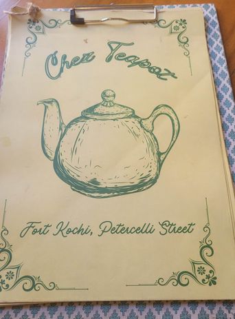 From a story on the Teapot cafe, Fort Kochi.