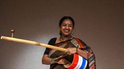 From Nammu Haada, a North Karnataka music performance at Bastion Bungalow.