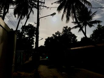 Sunset near Greenix Village