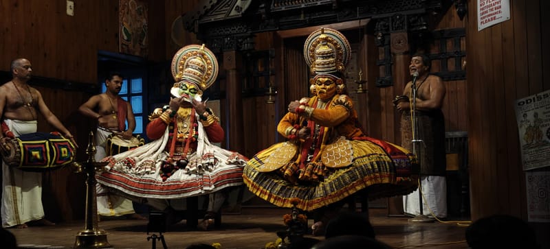 Lady Whiskersdown mesmerized by Kathakali post image